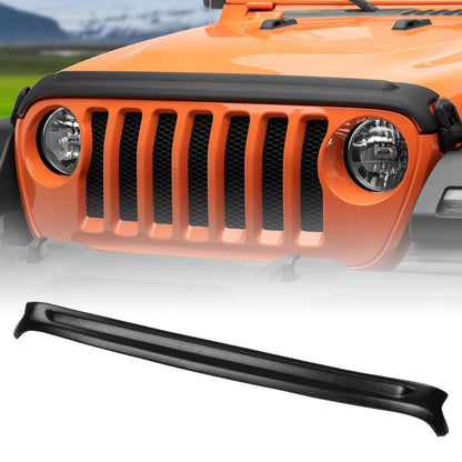 G-PLUS Hood Guard Textured Finish Compatible with Jeep Wrangler JL 2018-2023 Jeep Gladiator 2020-2022
