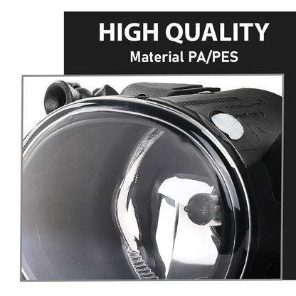 G-PLUS Pair Bumper Fog Lights Lamps, Compatible with Benz C-Class GL-Class M-Class 2005-2011, Fit E300 S450 S550 S600 2007-2017, LH Driver & RH Passenger 2PCS, 2518200756, 2518200856