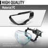 G-PLUS Headlight Lens Cover Compatible with Audi A3 2013-2016 8V0941004 Right Side Front Headlamp Lens Cover Clear