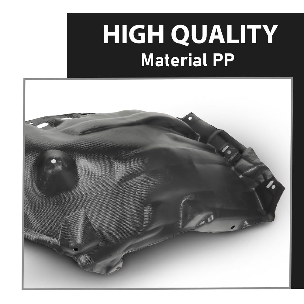 G-PLUS Front Left+Right Fender Liner Inner Splash Shield Compatible with Toyota Camry 2018-2020 2Pcs 5387606260
