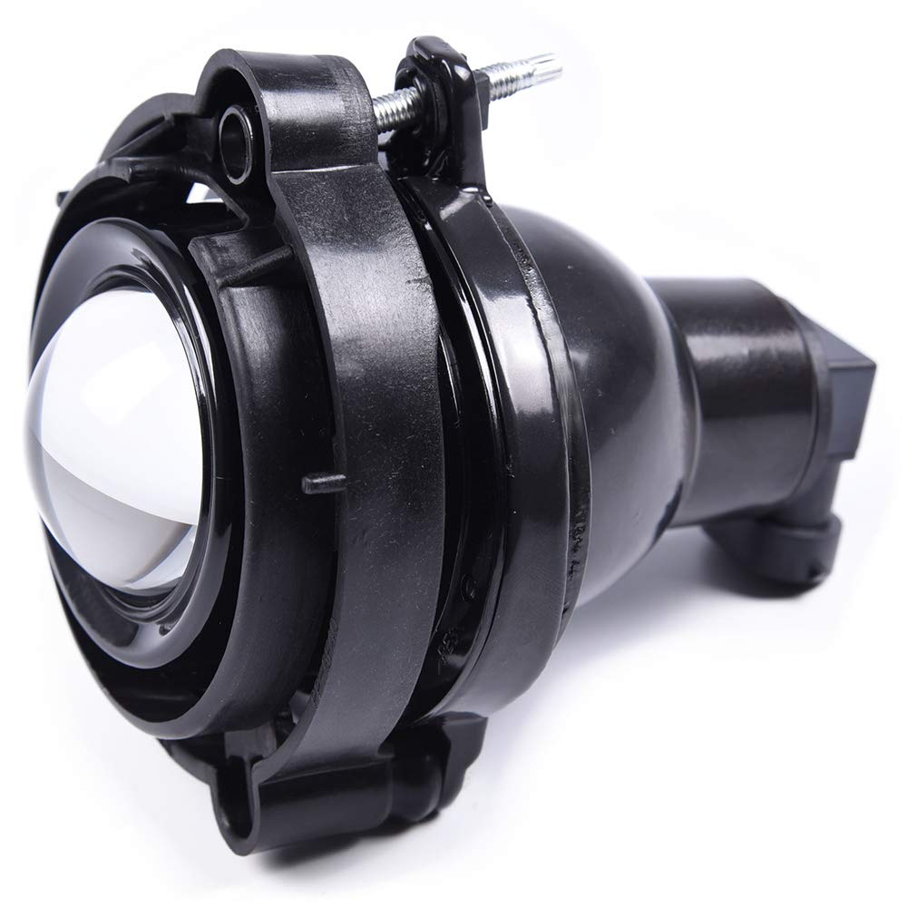 G-PLUS Fog Lights Compatible with Chevy Equinox Impala Malibu Monte Carlo Traverse/Compatible with Buick Allure Rainier Enclave Lucerne Projector Driving Fog Lamp Assembly GM2593157 10335108