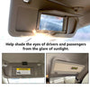 G-PLUS Gray Left&Right Sun Visor with Mirror 1 Pair Compatible with 2006-2011 Honda Civic (Coupe, Sedan) 83280-SNA-A01ZE, 83230-SNA-A01ZE