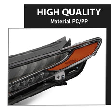 G-PLUS LED DRL Headlights Assembly Compatible with Hyundai Tucson 2021-2024 92207CW200 Pair Additional Angle