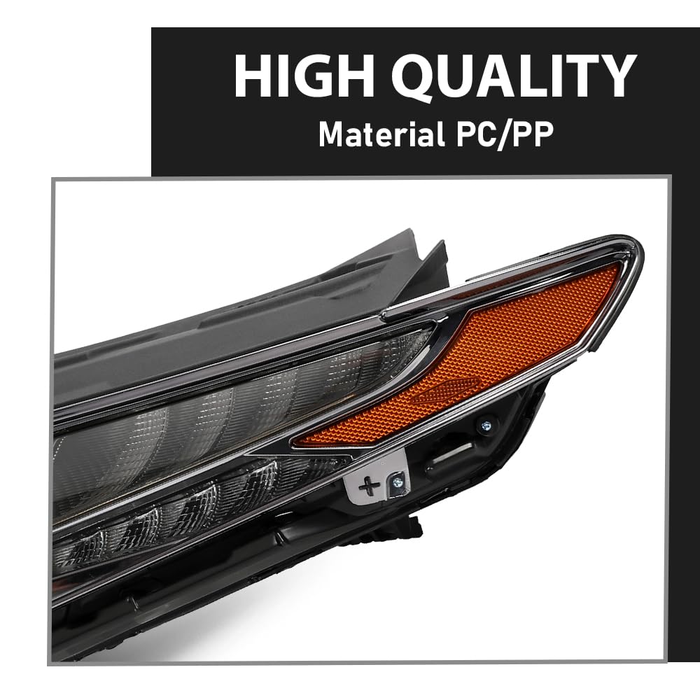G-PLUS LED Headlights Assembly Front Headlamp Left Driver Compatible with Hyundai Tucson 2021-2024 92207CW200, 92207-CW200 Bumper Headlamps,faros delanteros