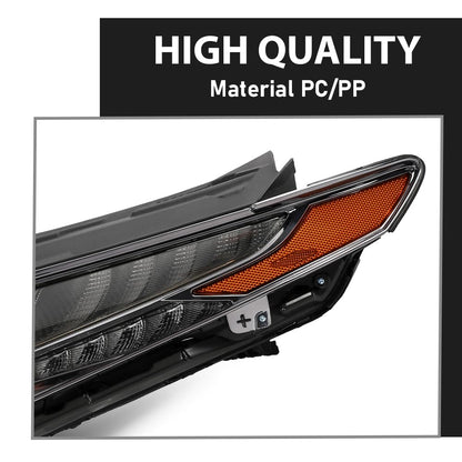 G-PLUS LED Headlights Assembly Front Headlamp Left Driver Compatible with Hyundai Tucson 2021-2024 92207CW200, 92207-CW200 Bumper Headlamps,faros delanteros