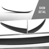 G-PLUS Rear Trunk Spoiler Wing Compatible with BMW F10 5 Series 4 Door Sedan Model 2011-2015 Fit BMW F10 M5 Sedan 2011-2015 Not Fit Wagon Model Trunk Spoiler Wing Carbon Fiber Black