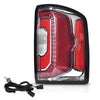 G-PLUS LED Tail Light Lamp w/Bulbs LH Driver Side Left Compatible with GMC Sierra 1500 2016-2018/Fit GMC Denali 1500 2016-2018/Fit GMC Sierra 1500 Limited 2019 GM2801295 84365931 84233588