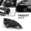 G-PLUS Front Bumper Fog Lights Compatible with Toyota Sienna 2006 2007 2008 2009 2010 Left & Right Clear Lens Chrome Housing 81220AE020, 81210AE020, TO2592122, TO2593122