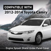G-PLUS Front Engine Splash Shield Under Cover Compatible with 2012-2014 Camry Front Center Under Cap Left & Right Side Replacement