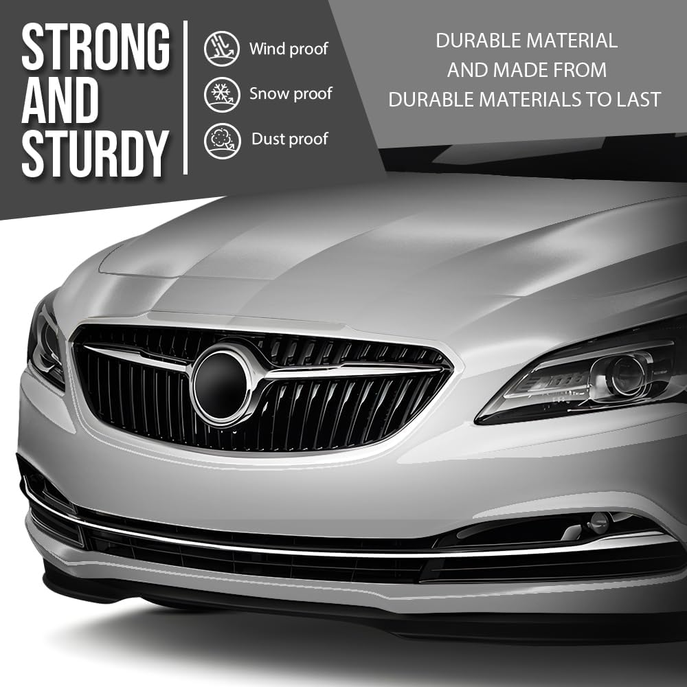 G-PLUS Front Bumper ReinForcement Compatible with Buick LaCrosse (submodel: Base, Essence, Preferred, Premium) 2017 2018 2019 Fit Buick LaCrosse Avenir 2018 2019 23410397, GM1006696 Silver