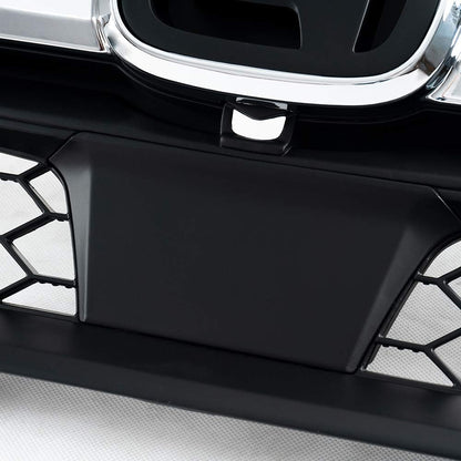 G-PLUS Chrome Front Upper Bumper Grille Trim Compatible with Honda CRV CR-V 2017 2018 2019 Grill Assembly