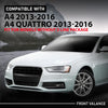 G-PLUS Front Valance Plate Compatible with Audi A4 2013-2016, Fit for Models Without S-Line Package 8K0807611, AU1087100