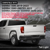 G-PLUS Tail Light Rear Brake Lamp Driver Side Compatible with 2019-2023 GMC Sierra 1500 /Fit 2020-2023 Sierra 2500HD 3500HD for w/Factory Incandescent Model Red