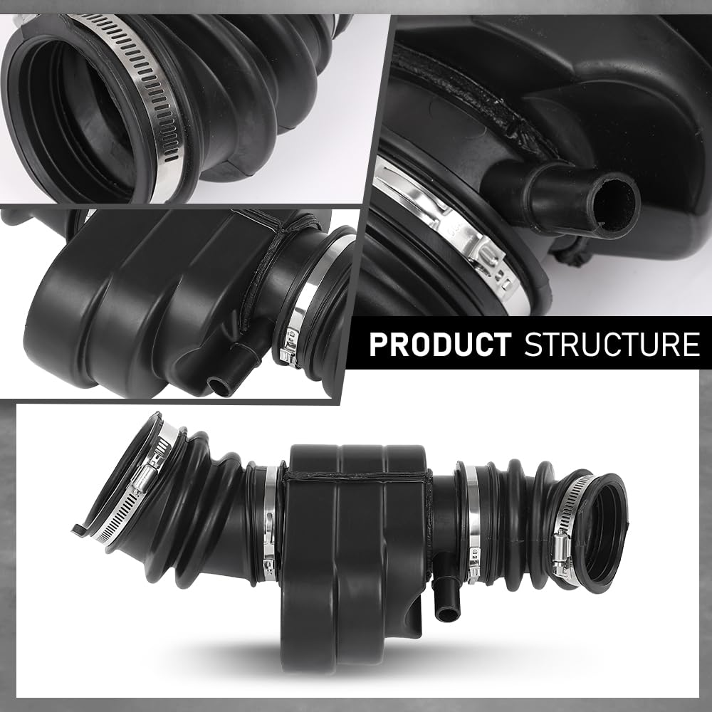 G-PLUS Air Cleaner Intake Tube Duct Hose Compatible with Buick Regal 2014-2017 22970027 Black