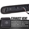 G-PLUS LED Third TailType X Brake Light High Mount Stop Lamp Reverse Light Turn Signal Light Compatible with Chevy Silverado/GMC Sierra 1500 2500 3500 & HD Models 1999-2006 5978318 16525205 Clear Lens