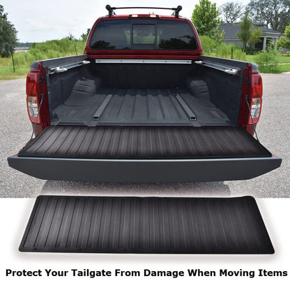 G-PLUS Truck Bed Tailgate Mat Cargo Liner Tailgate Protector Pad Durable Heavy-Duty All-Weather Protection for Your Truck
