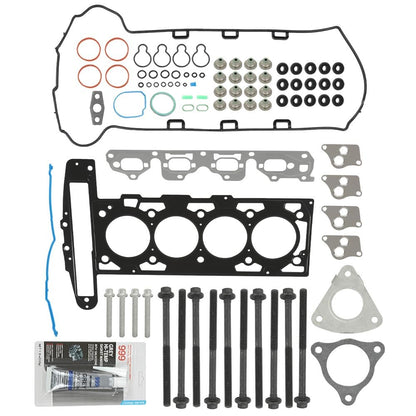 G-PLUS Head Gasket Set Bolts Compatible with Chevy Cavalier 2002-2005/Malibu 2004-2006,Fit Pontiac Sunfire 2002-2005,Fit Saturn Vue 2002-2005 2.2L 2198CC 134CID L4 DOHC HS26223PT-1 ES72196