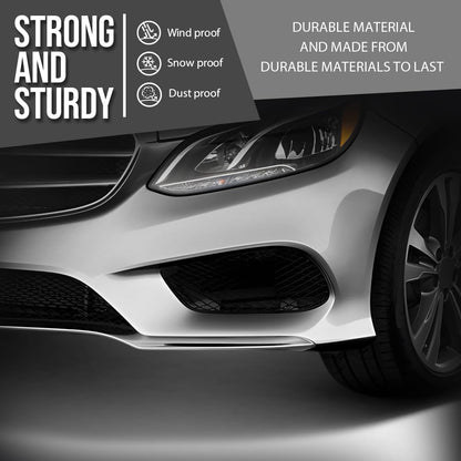 G-PLUS Front Left Driver Side Bumper Trim Molding Compatible with Benz E350 4Matic / Base Coupe 2014 Fit Benz E550 Base 2014-2017 2078850774, MB1046131 Silver