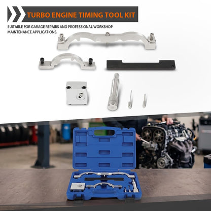 G-PLUS Engine Timing Tool Kit Compatible with Chevy Cruze Aveo Ampera Insignia 1.0L 1.2L 1.4L Turbo Silver
