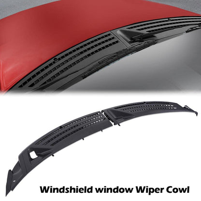 G-PLUS Outer Windshield window Wiper Cowl Cover Panel Compatible with Ford F150 2004-2008 Outer Wiper Cowl Vent Grille Left & Right 2Pcs Kit 4L3Z-15022A69-AA 4L3Z-15022A68-BA
