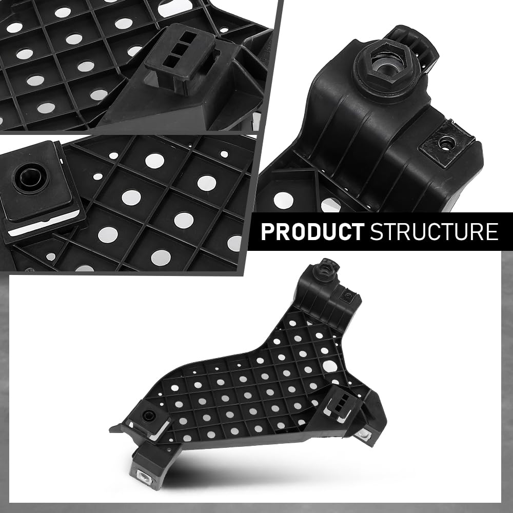 G-PLUS Pair Headlight Lamp Retainer Plates, Compatible with Audi Q3 Quattro 2013-2018, Left Driver & Right Passenger Side, 8U0941453, 8U0941454