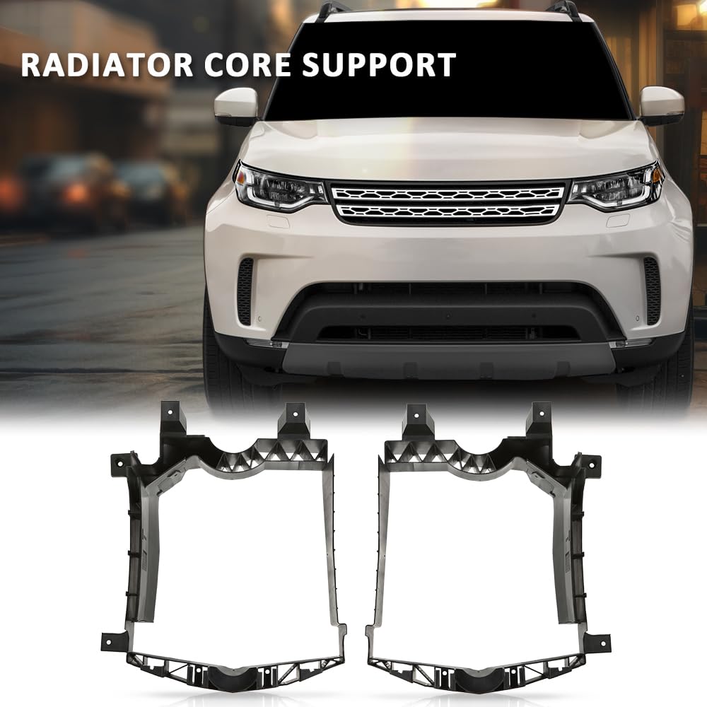 G-PLUS Radiator Core Support Rear Deflector Left Right Compatible with Land Rover Range Rover 2013-2022,Fit Land Rover Range Rover Sport 2014-2022,Fit Land Rover Discovery 5 2017-2023