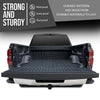 G-PLUS Tailgate Molding Cap Top Protector Molding Trim Compatible with Chevy Silverado GMC Sierra 2014-2018 Black