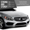 G-PLUS Front Center Bumper Trim Compatible with Benz C300 2015-2018 For Models With AMG Styling Package, Without Night Package 2058851574, MB1044111 Silver