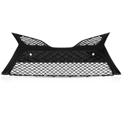 G-PLUS Front Bumper Cover Grille, Compatible with Toyota Camry SE XSE 2018-2020 with Parking Sensors/NOT fit LE XLE models Trim Grill For 5310206560 TO1036186 (Glossy Black)