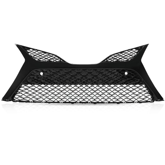 G-PLUS Front Bumper Cover Grille, Compatible with Toyota Camry SE XSE 2018-2020 with Parking Sensors/NOT fit LE XLE models Trim Grill For 5310206560 TO1036186 (Glossy Black)