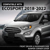 G-PLUS Pair Front Bumper Corner Cover, Compatible with Ford EcoSport 2018-2022, LH Driver & RH Passenger Side 2PCS, FO1017102, FO1016102