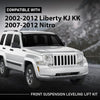 G-PLUS Front Suspension 2.5" Leveling Lift Kit Compatible with Jeep Liberty KJ KK 2002-2012,Fit Compatible with Dodge Nitro 2007-2012