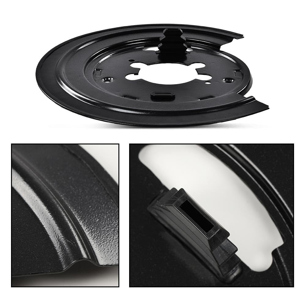 G-PLUS Rear Brake Dust Shield Compatible with Dodge Durango 2004-2005/Fit Dodge Ram 1500 2002-2007 52009967AJ 52113468AD