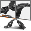 G-PLUS Front Left and Right Side Fender Liner Set Compatible with Honda Civic Hatchback Sport 2017-2019 2 PCS Black