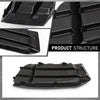 G-PLUS Pair Front Bumper Fog Light Cover Lamp Bezel Grill Compatible with Audi A3 Sedan 2017-2020 2PCS