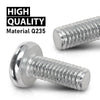G-PLUS 100 License Plate Screws Compatible with Toyota Honda LX and Some Other Foreign Cars