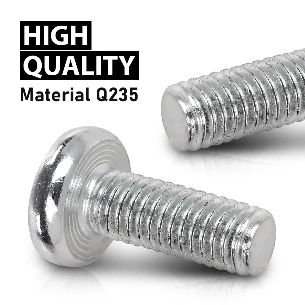 G-PLUS 100 License Plate Screws Compatible with Toyota Honda LX and Some Other Foreign Cars