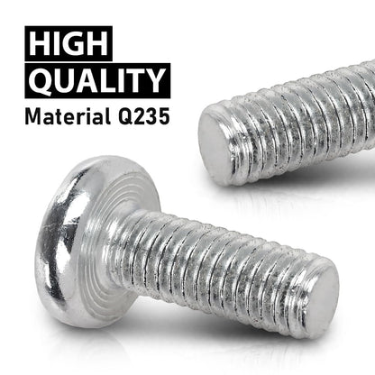 G-PLUS 100 License Plate Screws Compatible with Toyota Honda LX and Some Other Foreign Cars