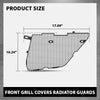 G-PLUS Front Grill Cover Radiator Guard Compatible with Chevy Corvette C8 2020-2024,Not Fit for Z06 Models, for Z51 Models