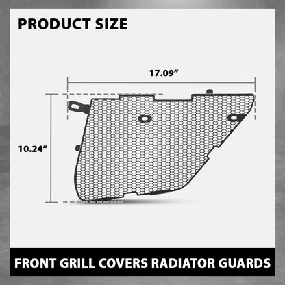 G-PLUS Front Grill Cover Radiator Guard Compatible with Chevy Corvette C8 2020-2024,Not Fit for Z06 Models, for Z51 Models