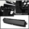G-PLUS Front Bumper Lower Grille Compatible with Land Rover Defender 90 110 130 2020-2024 Glossy Black Grill LR133561, LR129440, L8B217H750BA