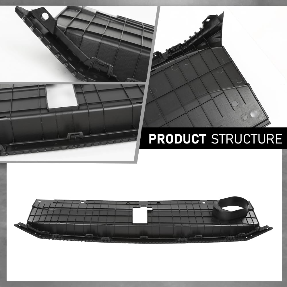 G-PLUS Radiator Shield Cover Top Upper Compatible with Hyundai Palisade 2020-2022 86391S8000 Black