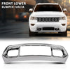 G-PLUS Front Bumper Lower Fascia Applique Compatible with Jeep Grand Cherokee 2016-2021 68310779AA