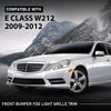 G-PLUS Front Bumper Fog Light Grille Trim Compatible with Benz E350 4Matic Coupe 2-Door 2012-2013,Fit Benz E350 4Matic Sedan/Wagon 4-Door 2010-2013 A2128851674
