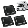 G-PLUS 14" x 14" Replacement Roof Vent Cover Camper RV Trailer Fit for Ventline pre-2008 and Elixir Style Pin 1994 and Newer Black 3pcs Accessories is not assembled