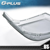 G-PLUS Front Headlight Lenses Cover Compatible with 2007-2013 GMC Sierra 1500 2500HD 3500HD,Left & Right Side Replacement Pair (Smoky Lens)