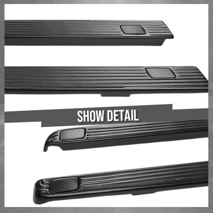 G-PLUS Side Rail Molding Covers Compatible with Ford F250 F350 F450 F550 Super Duty 2002-2016 Fit Models with 6 3/4 FT Truck Bed 2C3Z99291A40BAA 2C3Z99291A41BAA Black
