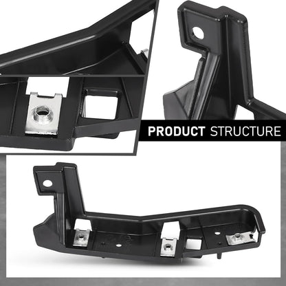 G-PLUS Front Left and Right Bumper Retainer Compatible with Lincoln MKC 2015-2018 FO1043145, FO1042145, EJ7Z17C947A, EJ7Z17C947B