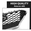 G-PLUS Front Bumper Grille Chrome Trim Compatible with Hyundai Kona Hatchback 2018-2021 86350J9100