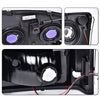 G-PLUS LED Headlights Assembly & Tail Lights Fit Chevy Silverado 1500 1500 HD 2500 2500 HD 2003-2006, Clear Lens Chrome Housing Clear Reflector Headlamps Assembly Red Taillights